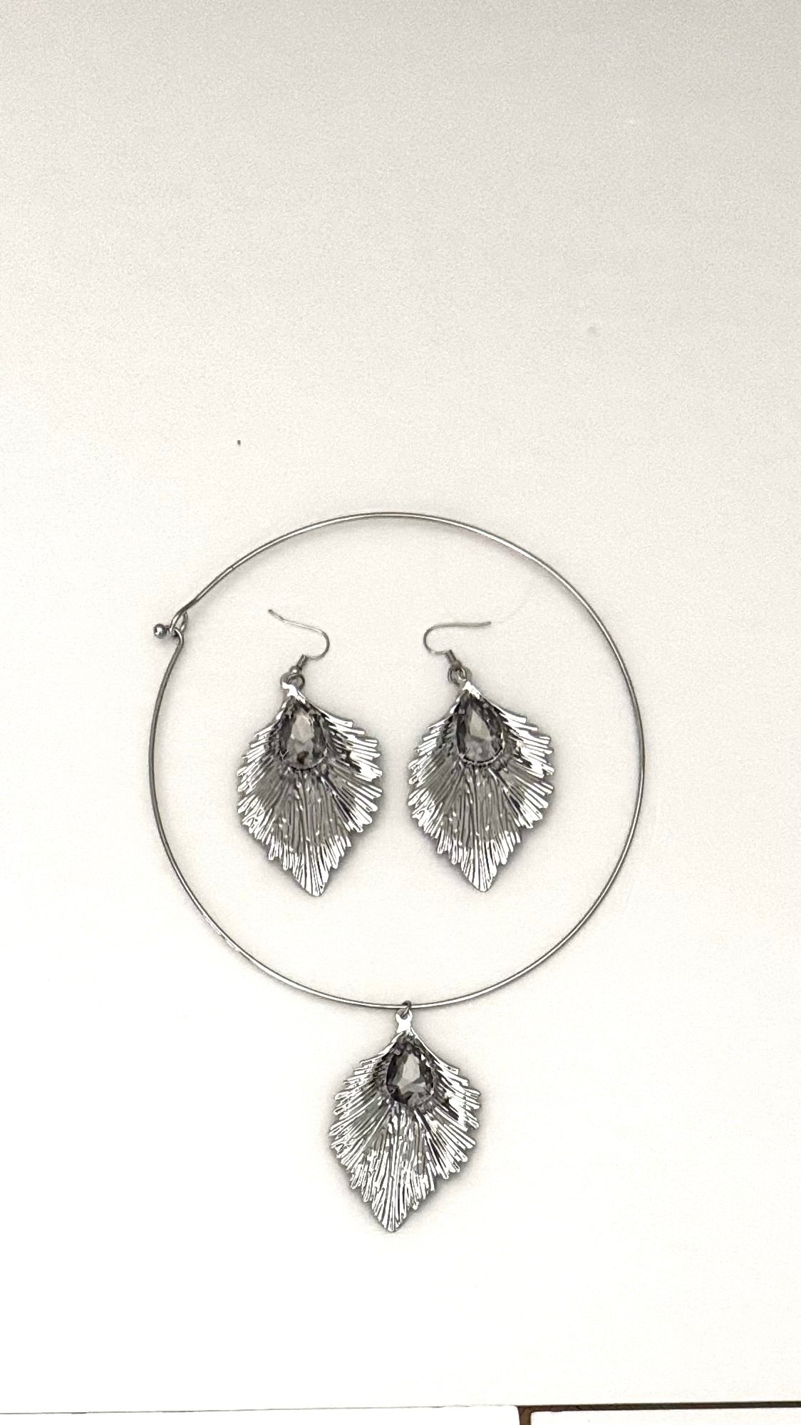 Stunning Choker & Earring Set