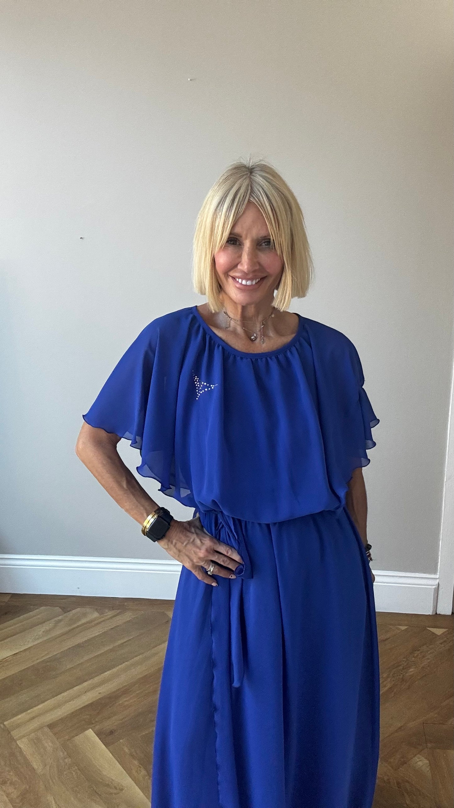 Royal Blue Maxi Dress