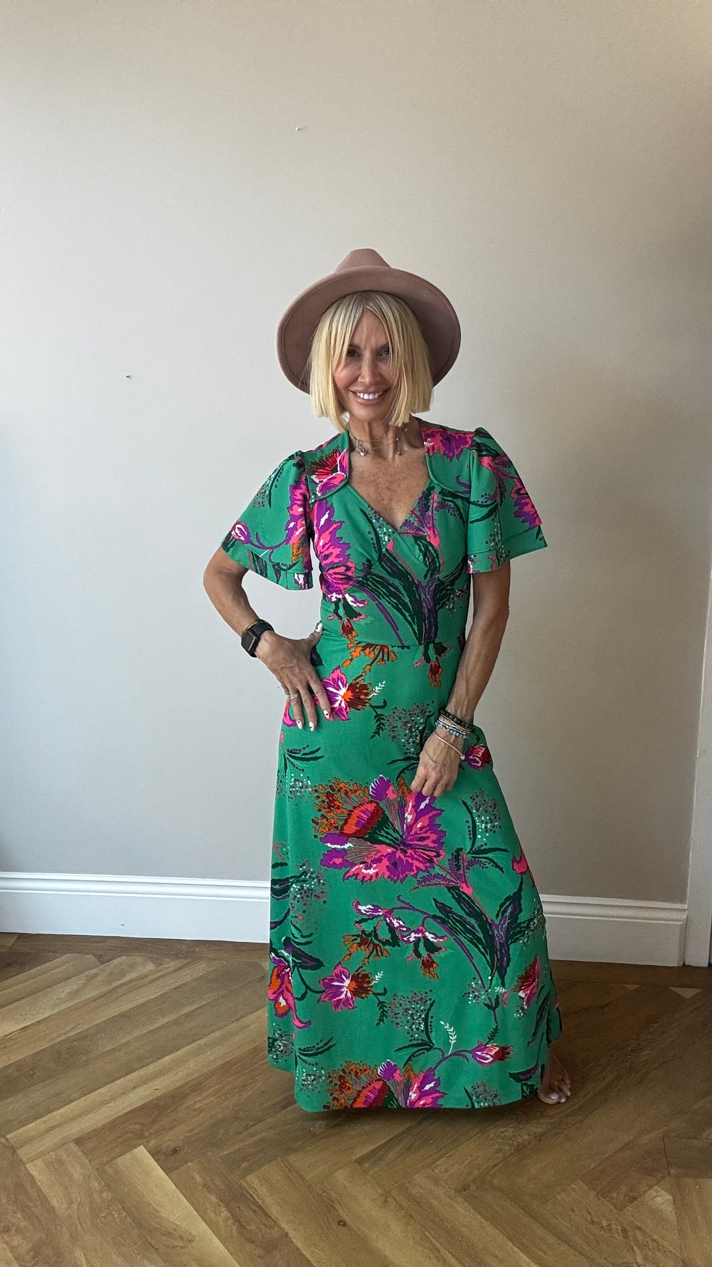 1970’s Floral Maxi