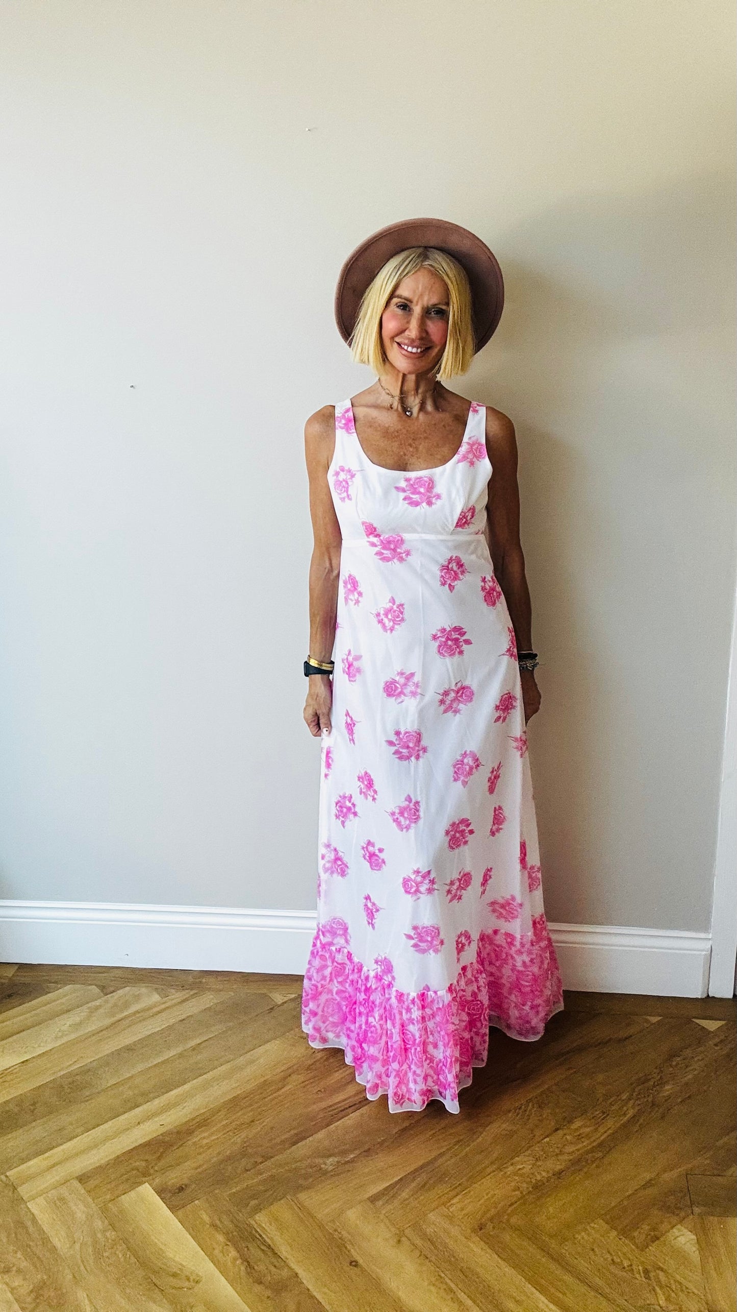 Pretty Floral Maxi Dress