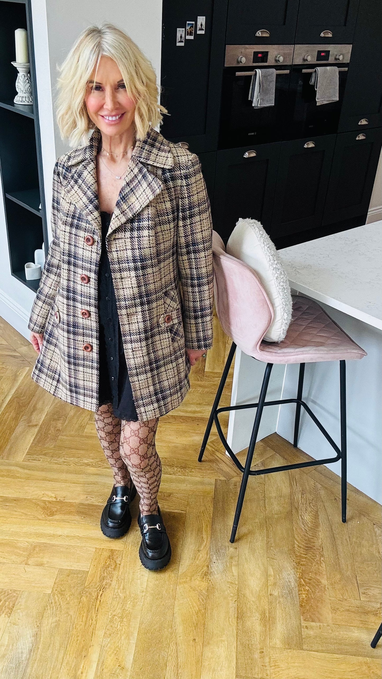 1970’s Check Coat