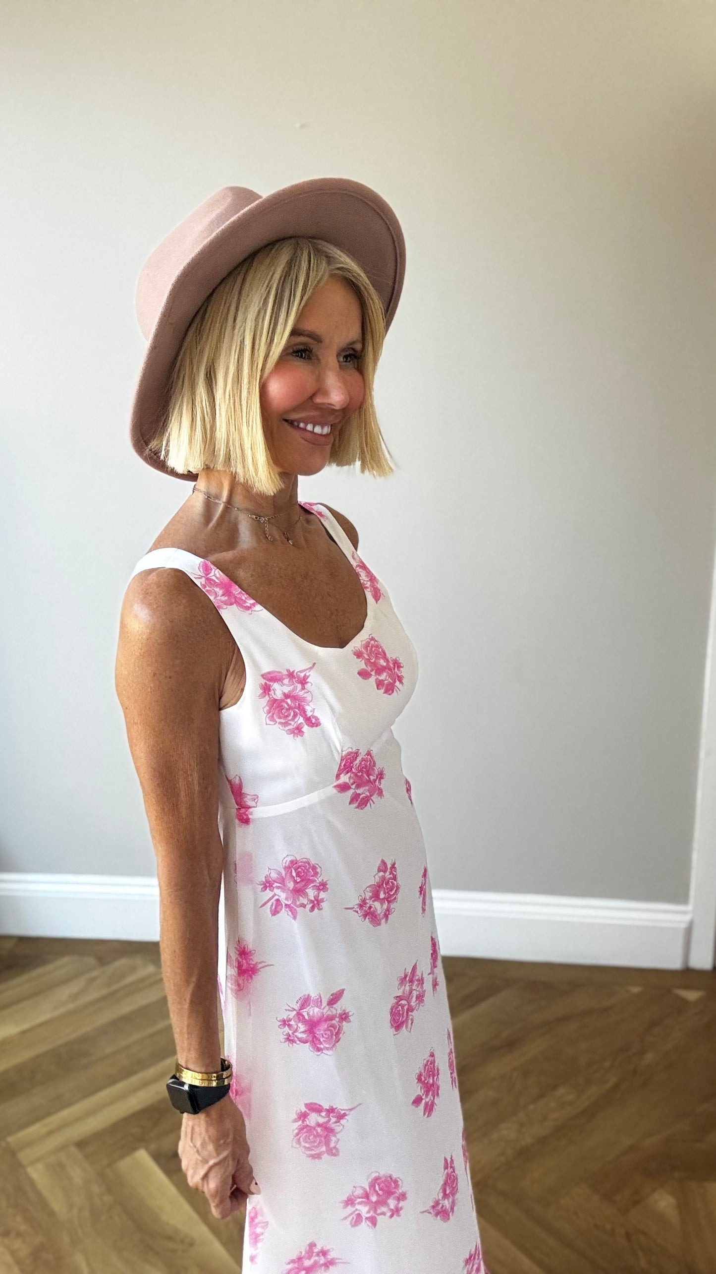 Pretty Floral Maxi Dress