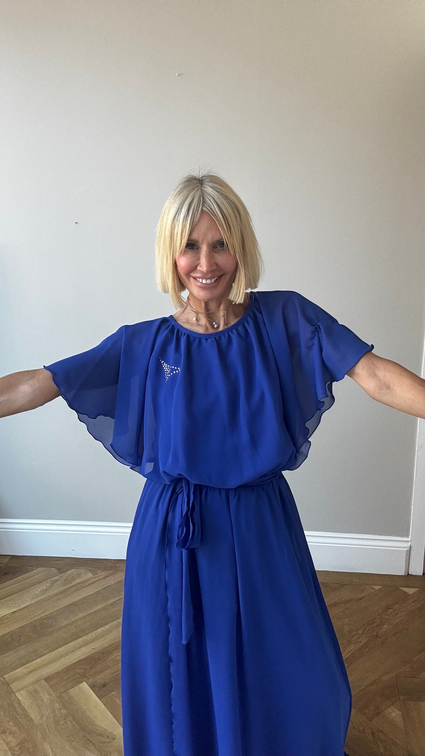 Royal Blue Maxi Dress