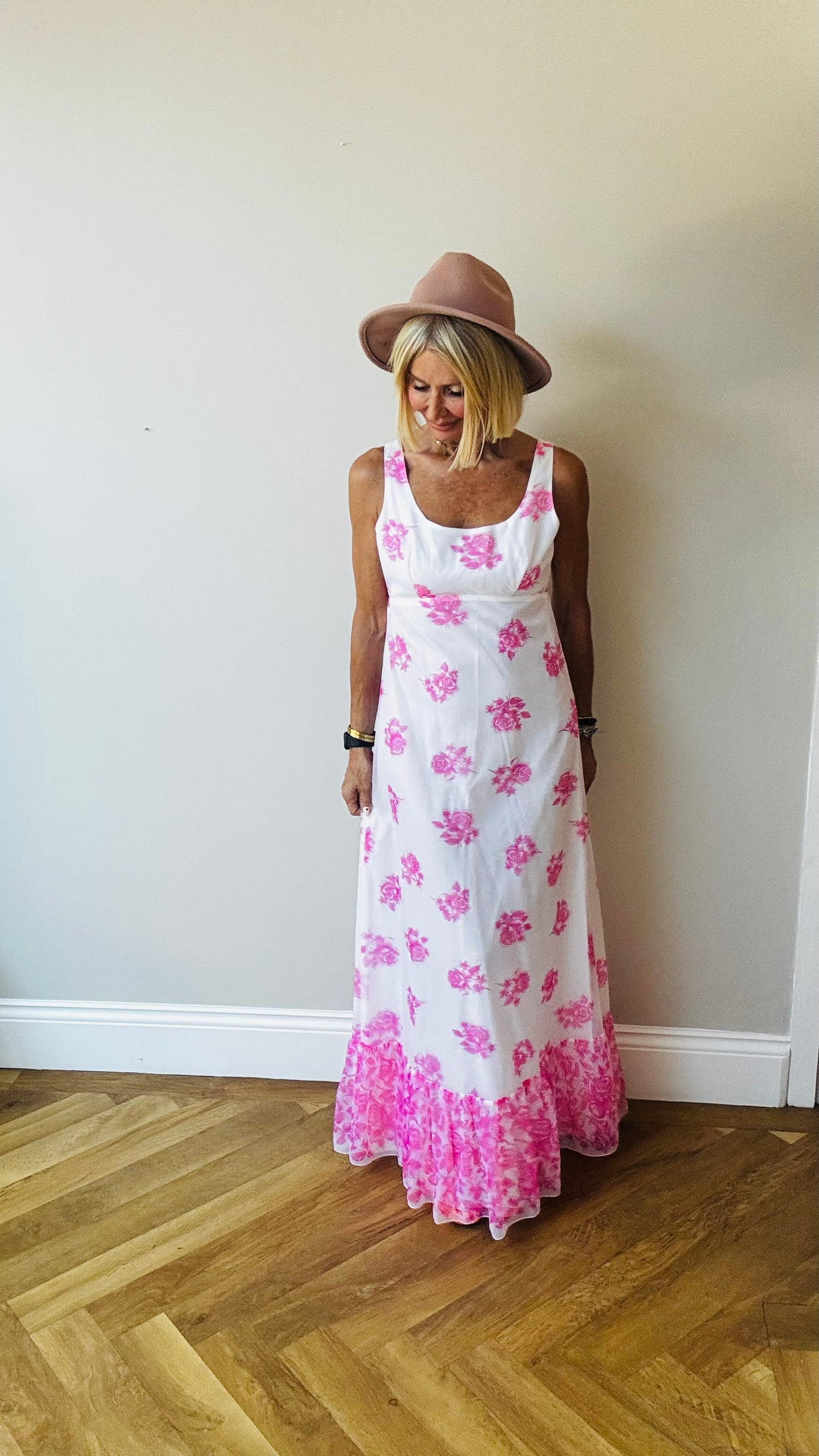 Pretty Floral Maxi Dress