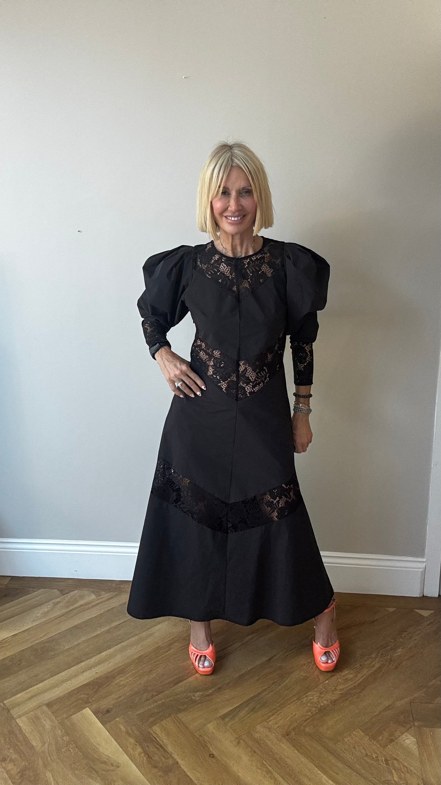 ASOS Lace Insert Dress