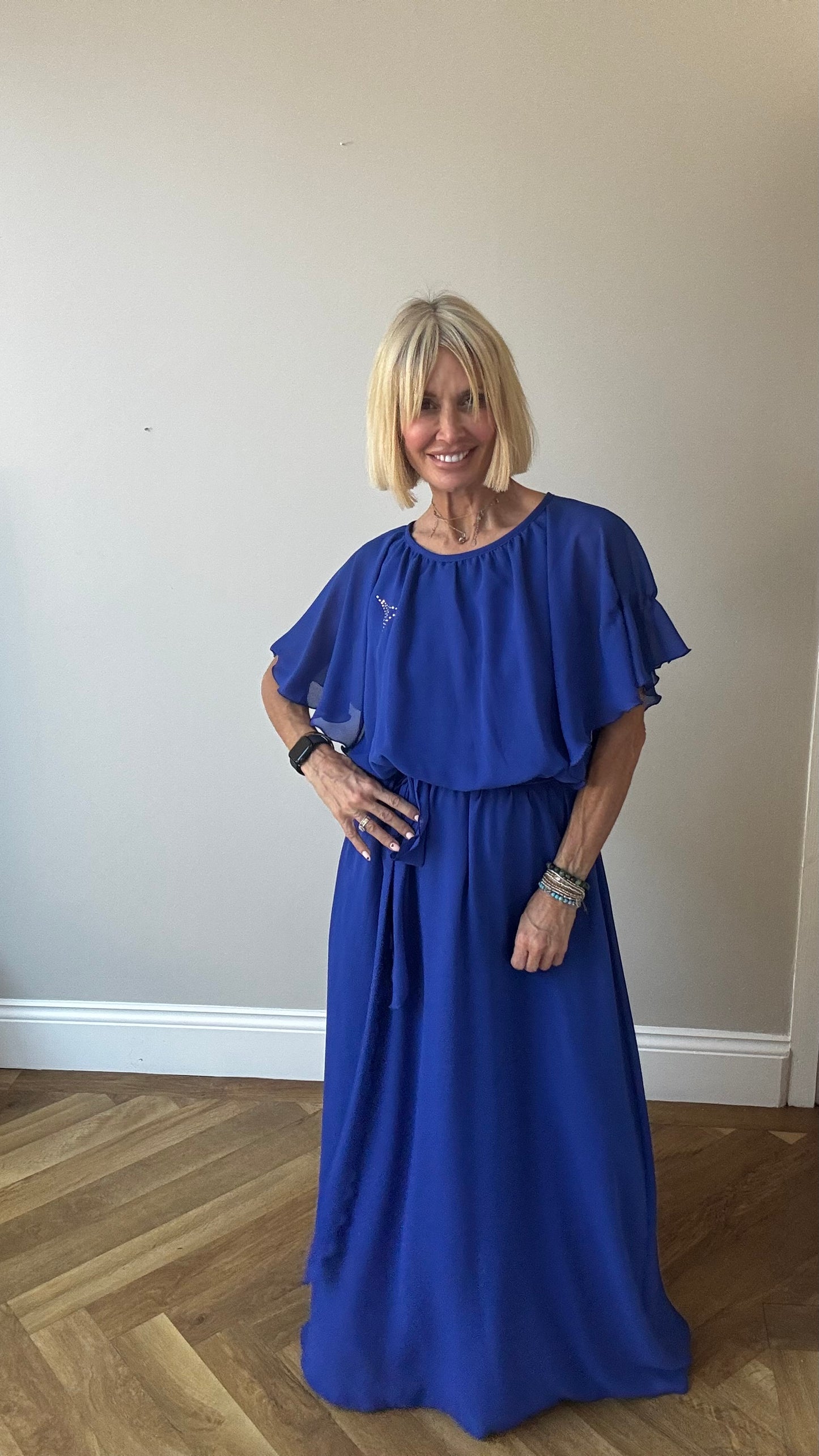 Royal Blue Maxi Dress
