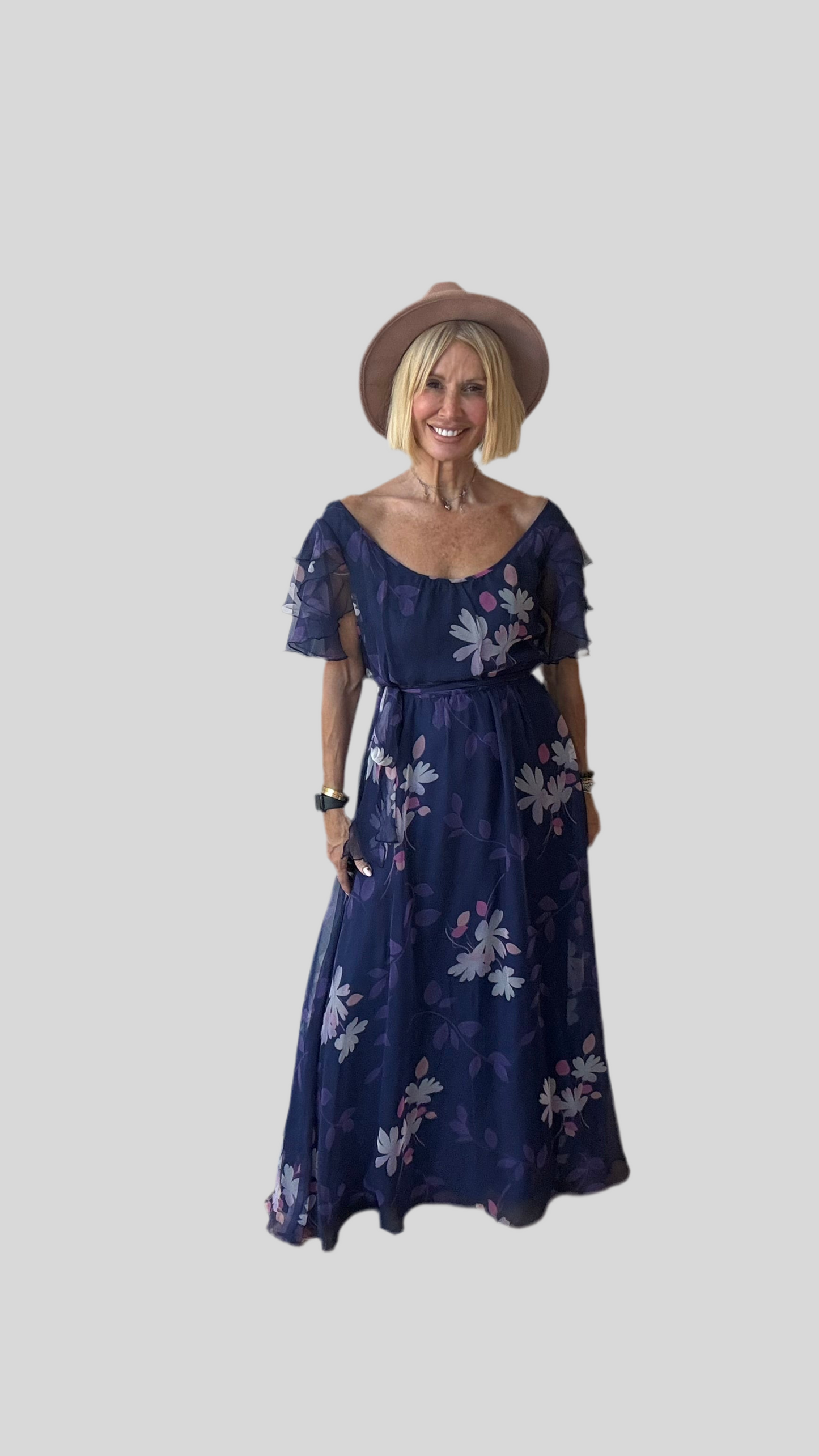 Floaty Angel Sleeve Maxi.