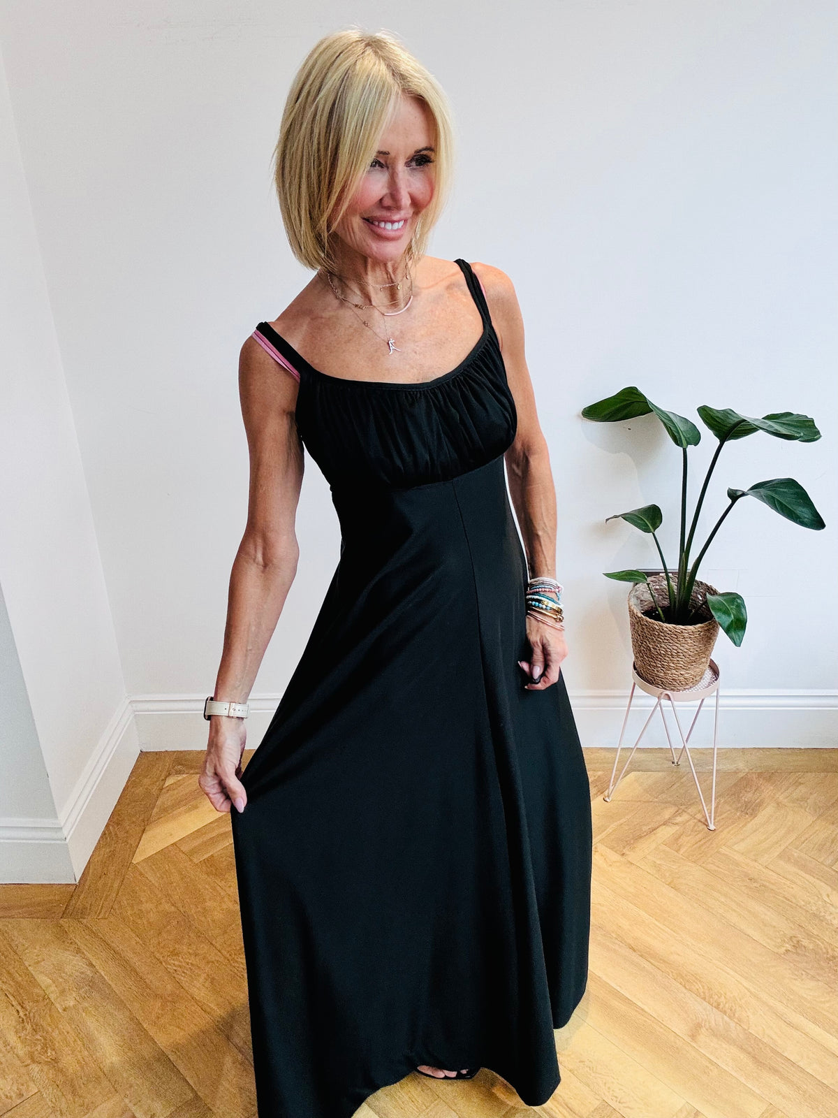 Empire Line Maxi Dress