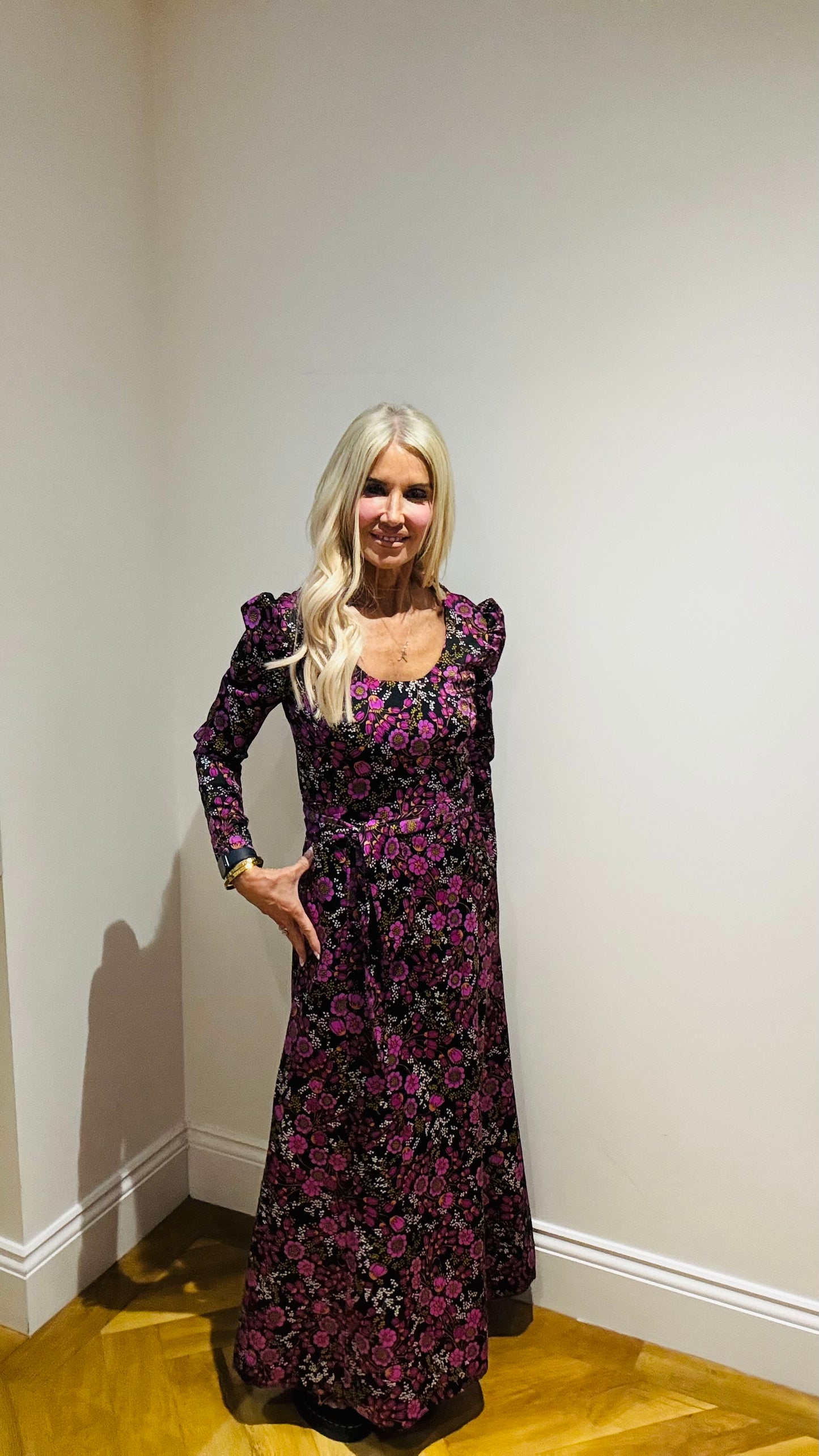 Purple Maxi Dress size 8-12