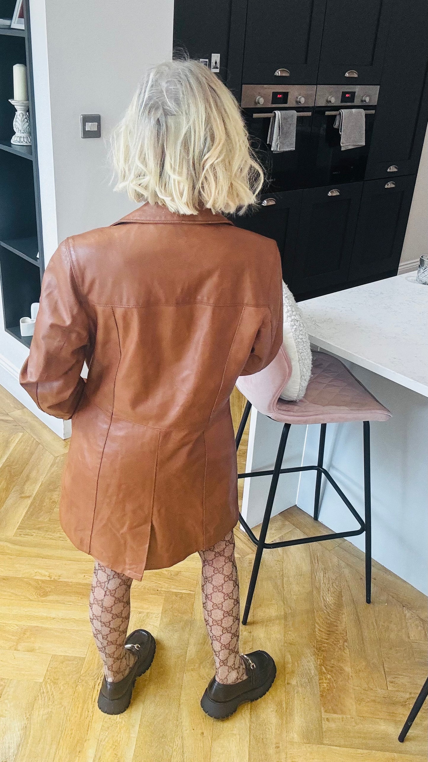 1970’s Leather Trench