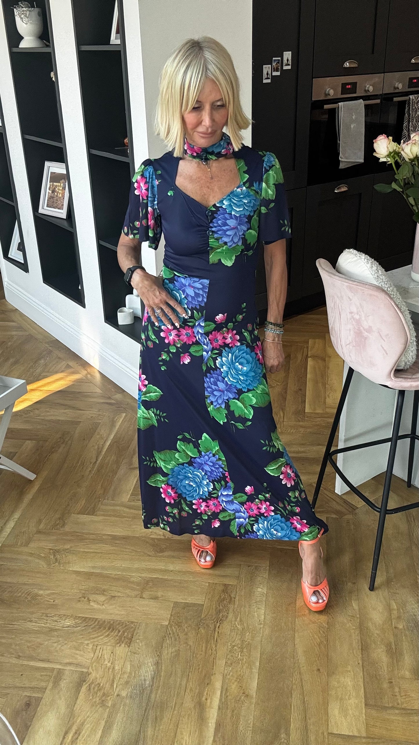 Stunning Floral Maxi Dress