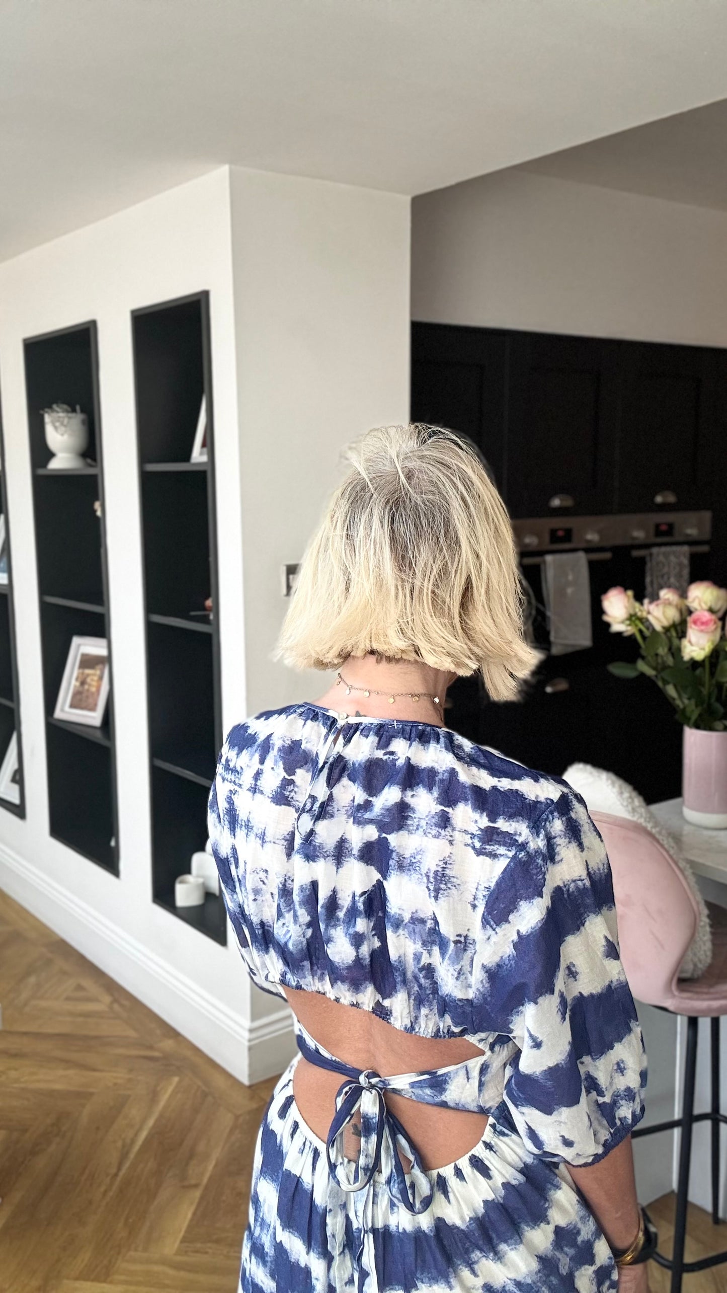 Mango Cutaway Dress