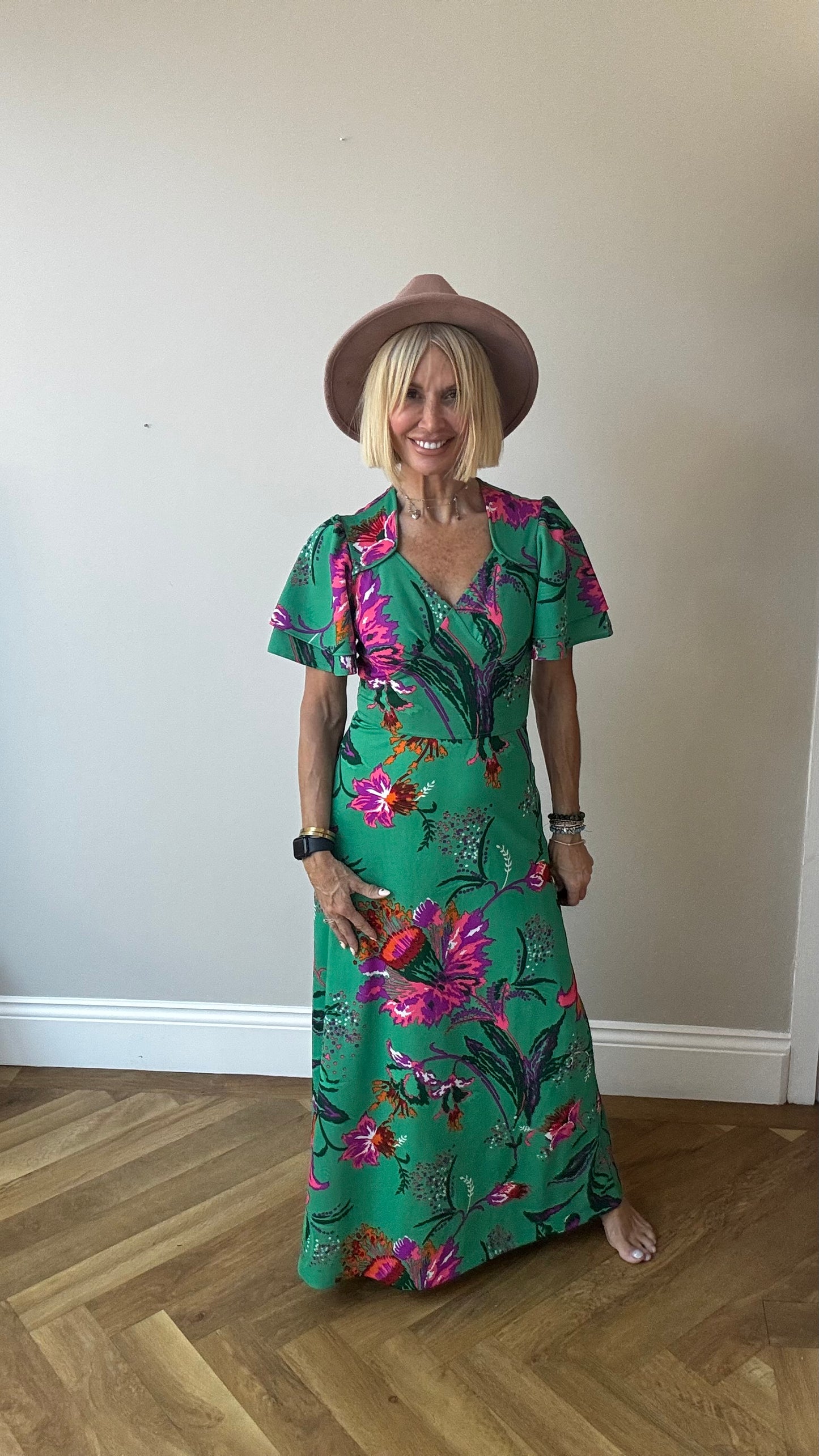 1970’s Floral Maxi