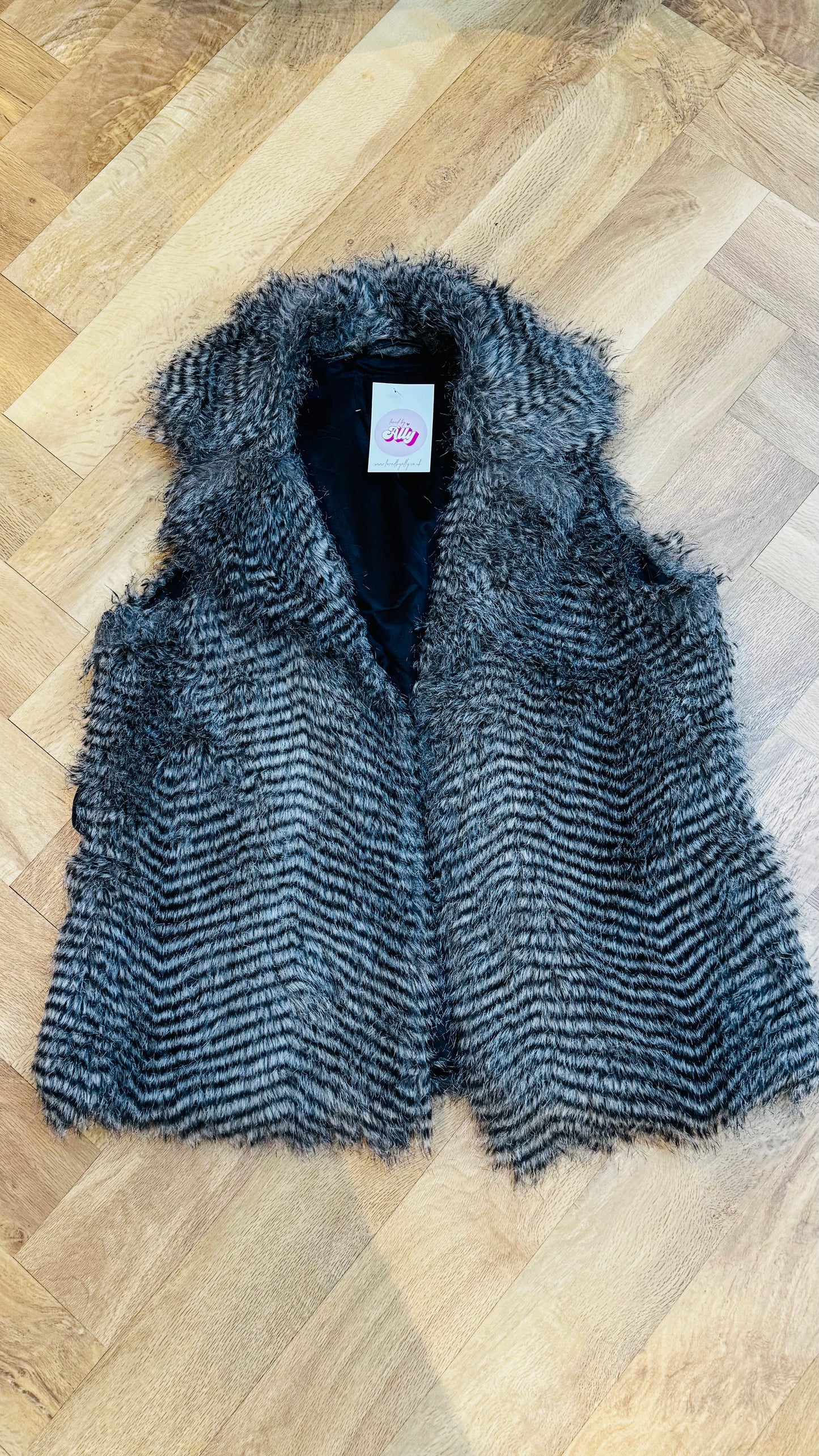 Fur Gilet Size 14