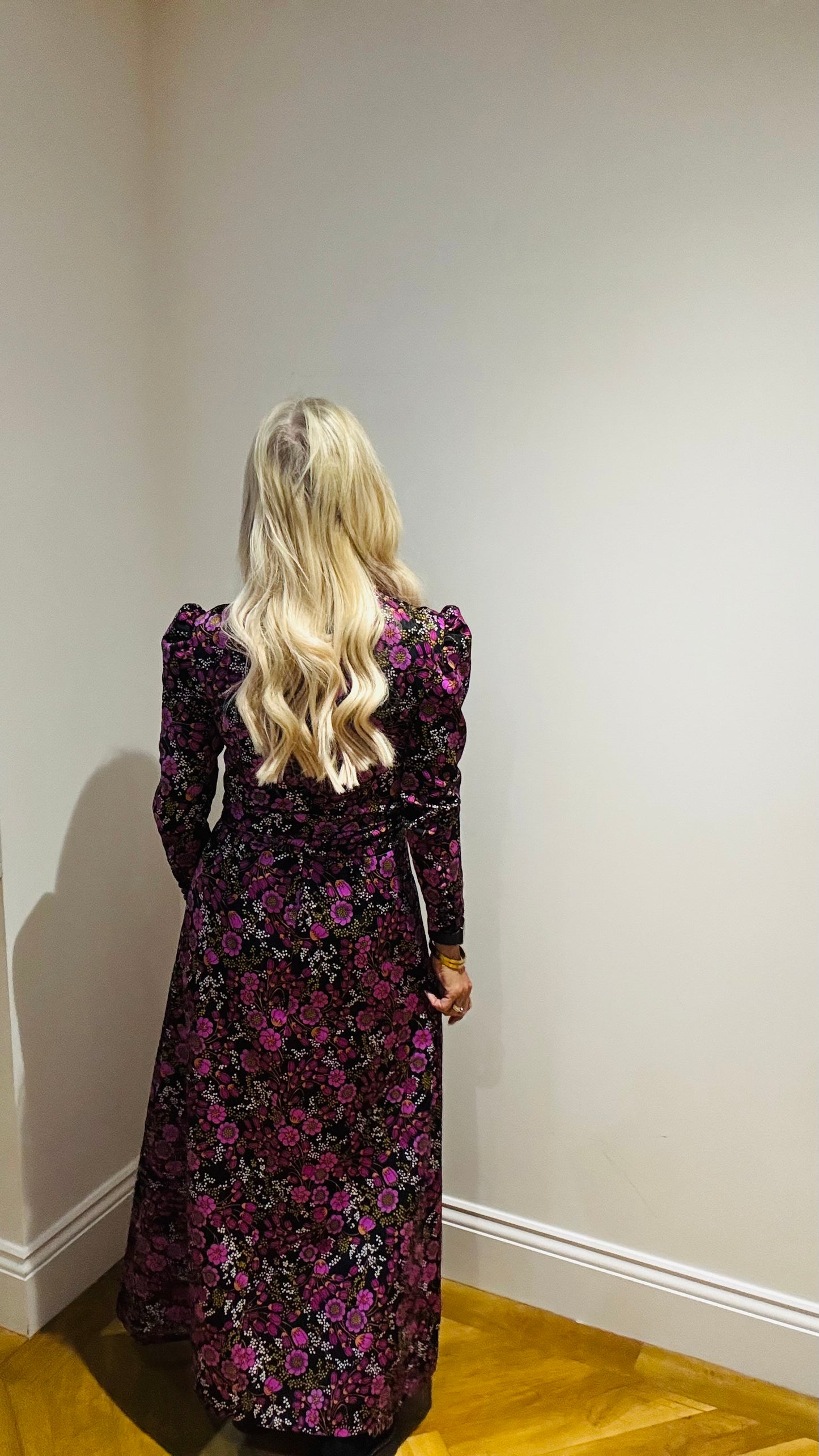Purple Maxi Dress size 8-12