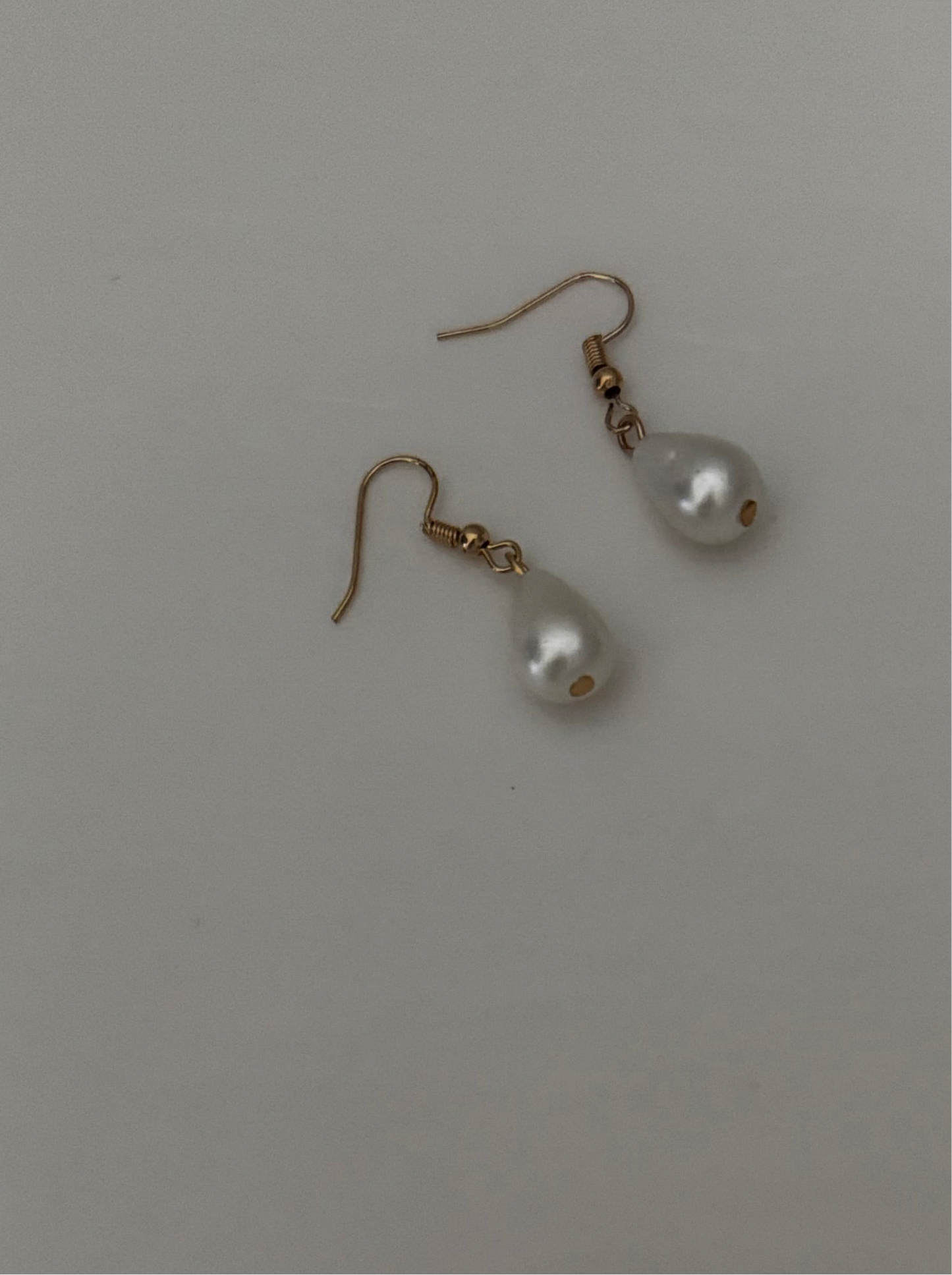 Pearl Choker & Drop Earring Set