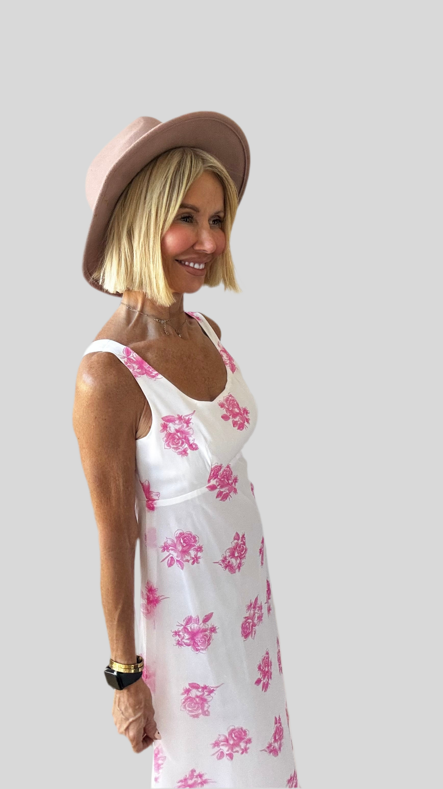 Pretty Floral Maxi Dress