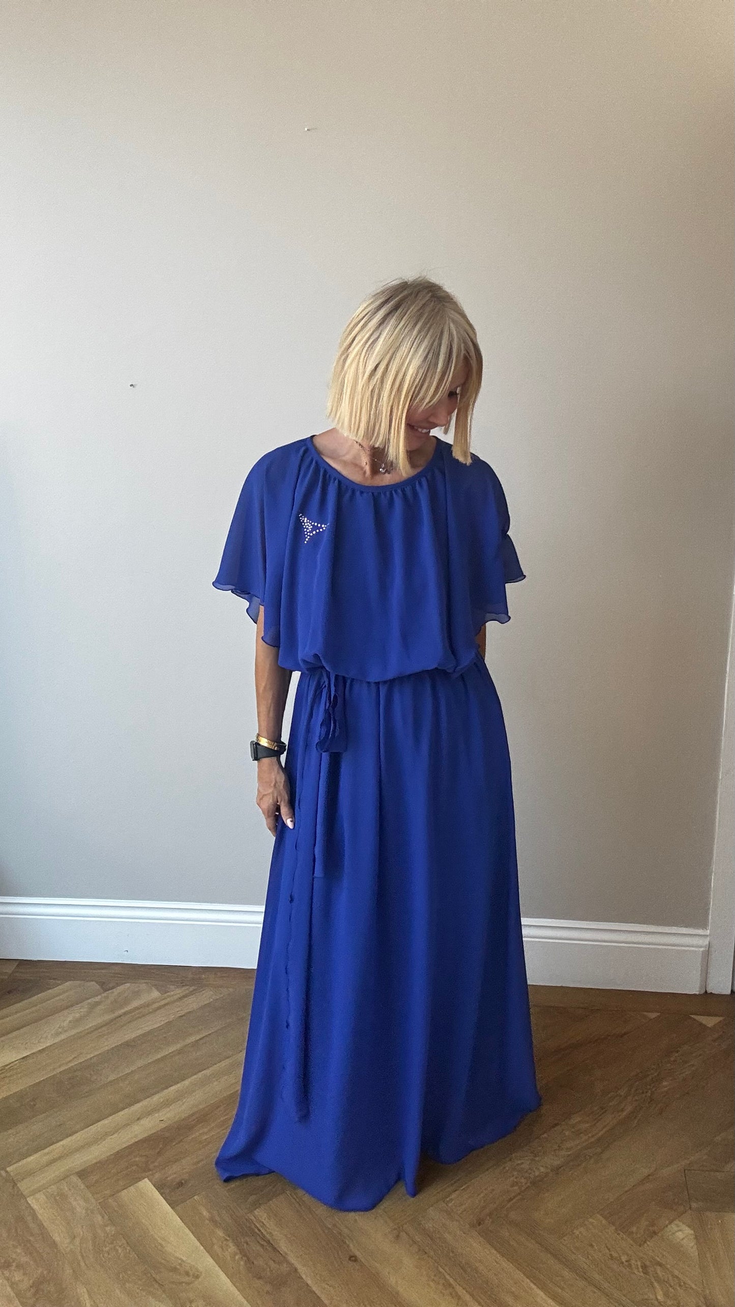 Royal Blue Maxi Dress