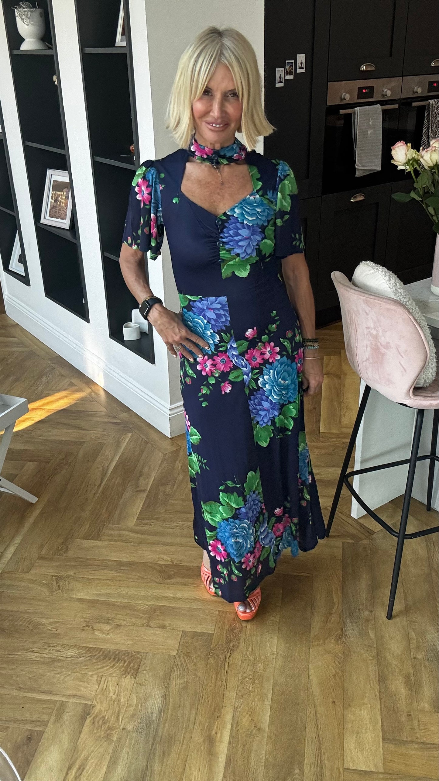 Stunning Floral Maxi Dress