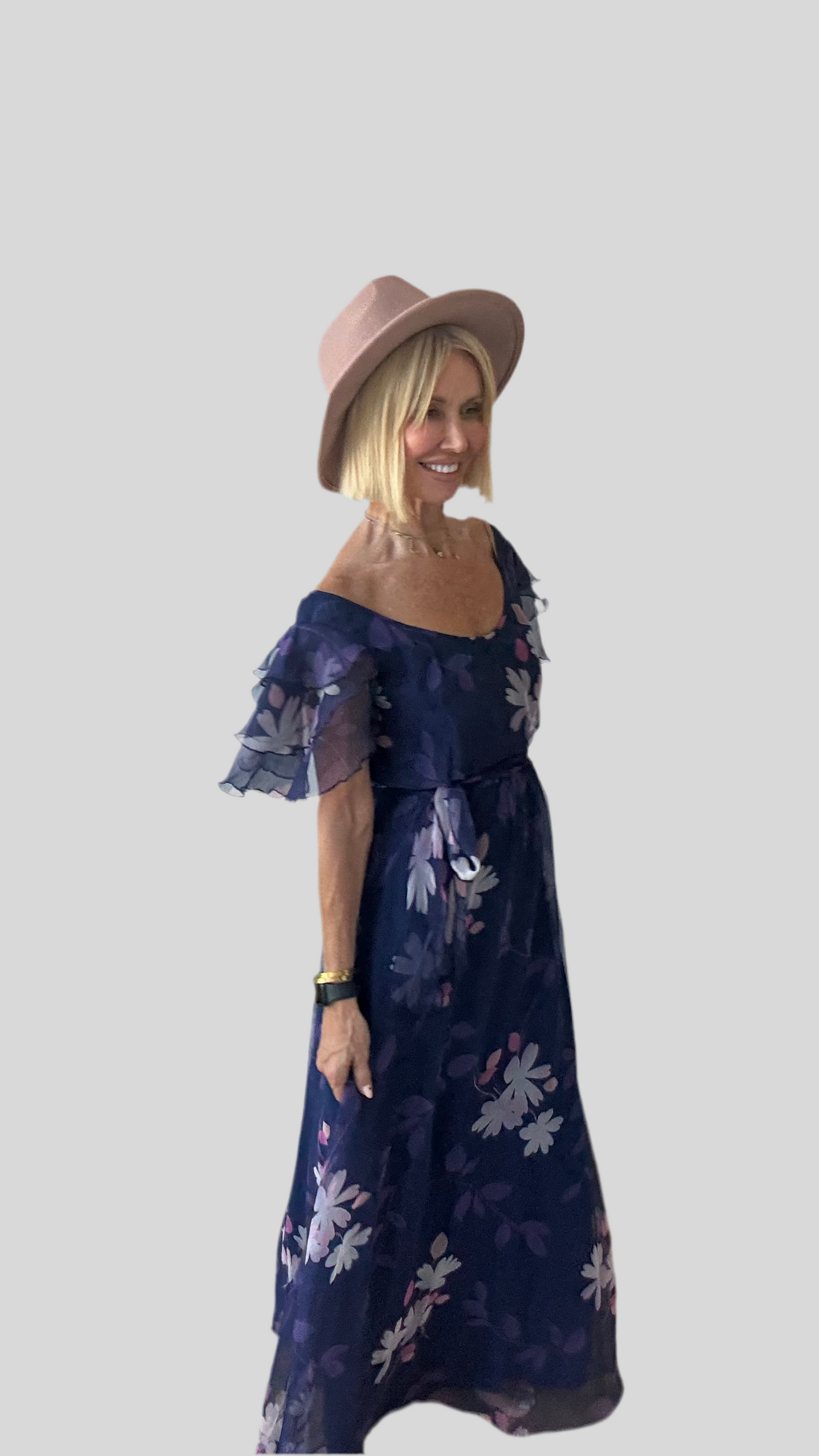 Floaty Angel Sleeve Maxi.