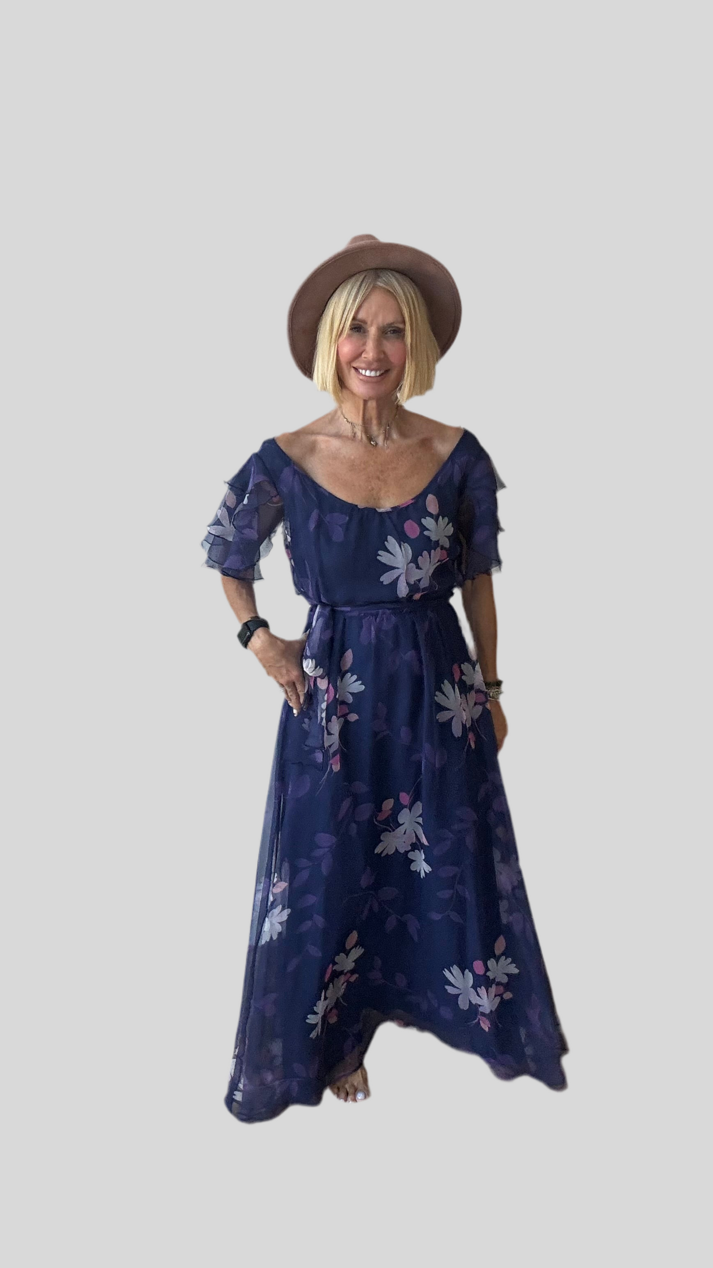 Floaty Angel Sleeve Maxi.