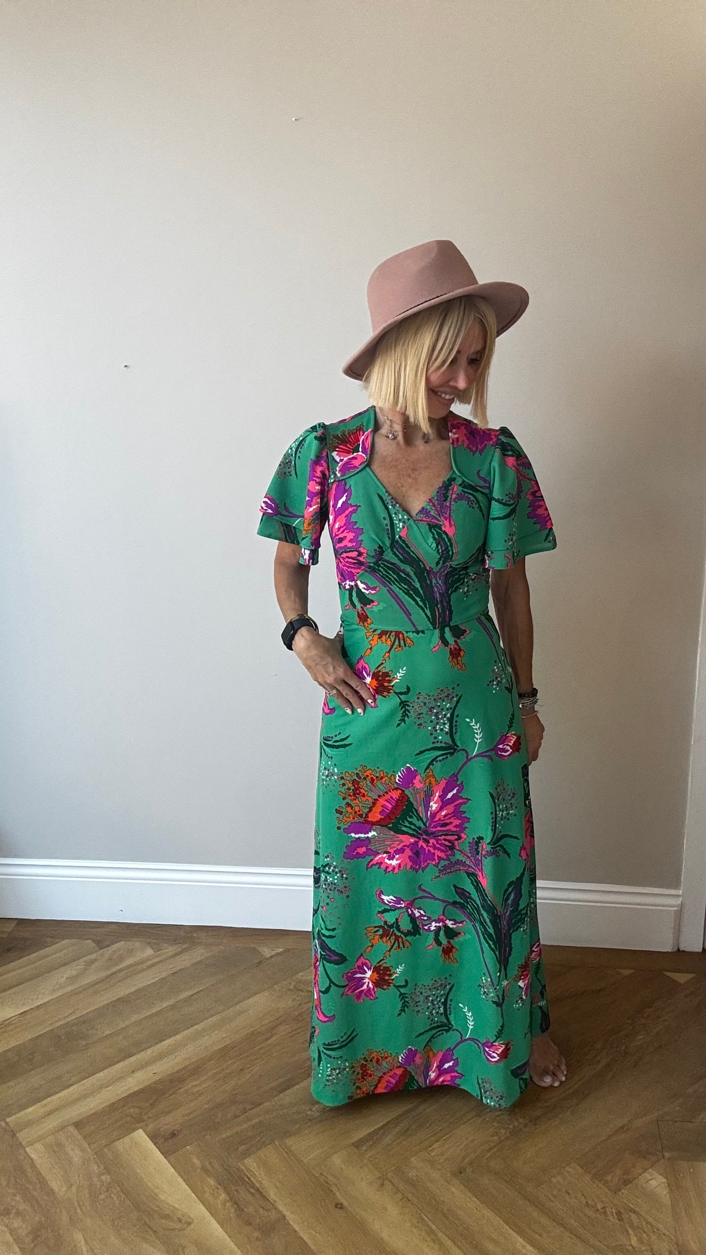 1970’s Floral Maxi