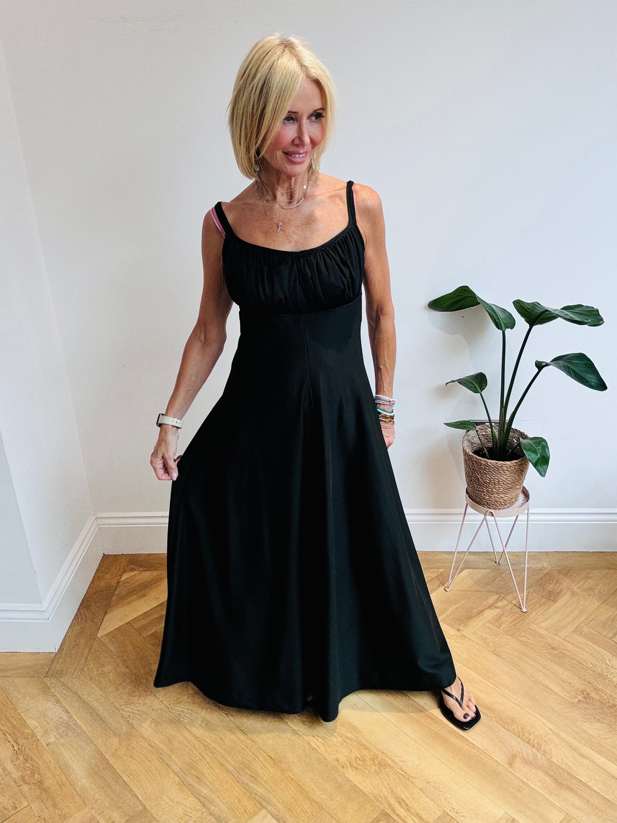 Empire Line Maxi Dress