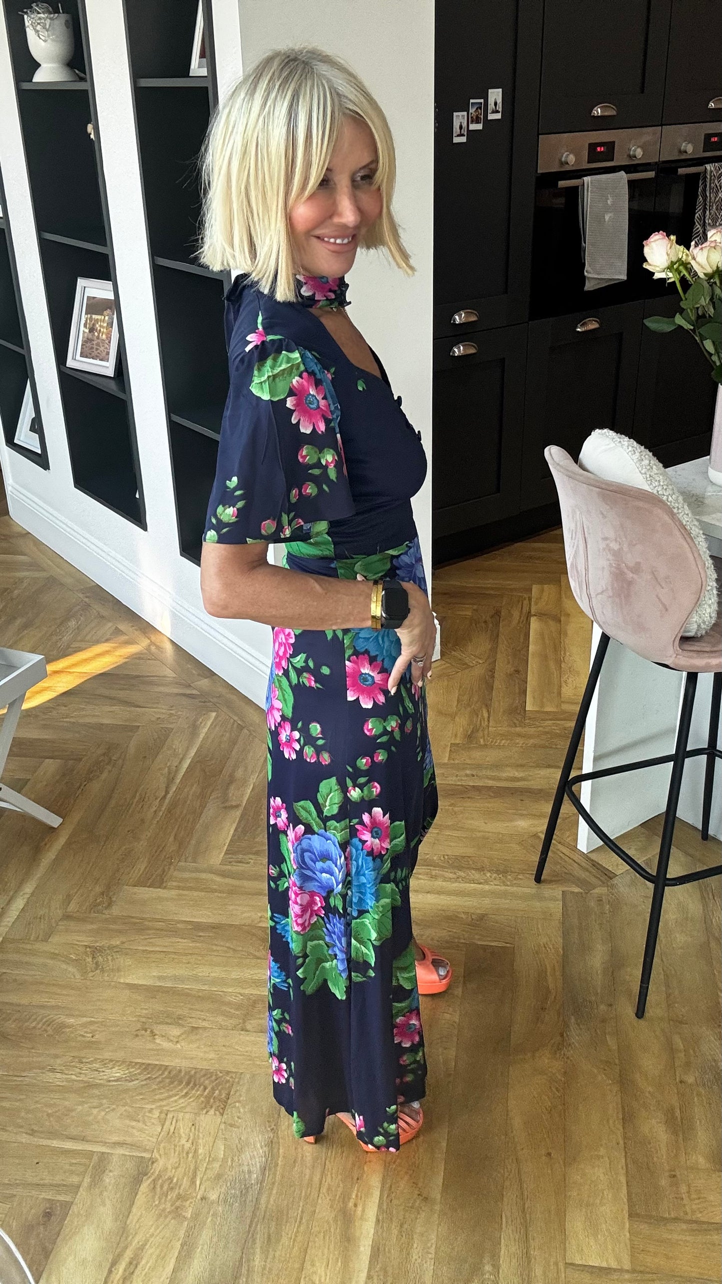 Stunning Floral Maxi Dress