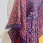 “Mudi” of Carnaby Street Epic Indian Block Print Angel Sleeve Dress