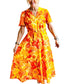 Pretty Summer Bright Maxi Dress