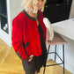 1980’s Suede Jacket with Leather Trim