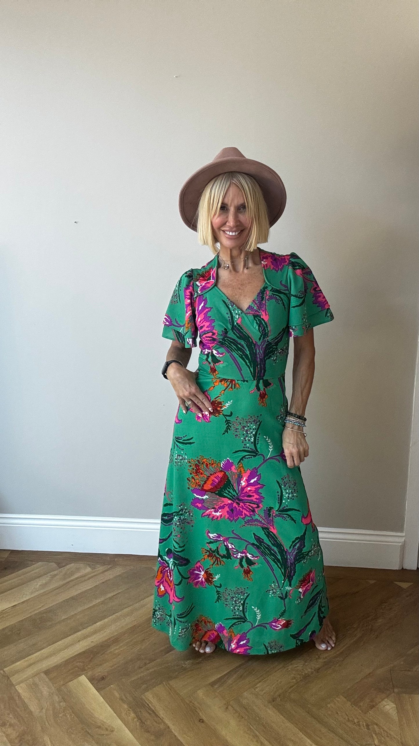1970’s Floral Maxi