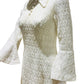 1970’s Lace Dagger Collar Bell Sleeved Maxi