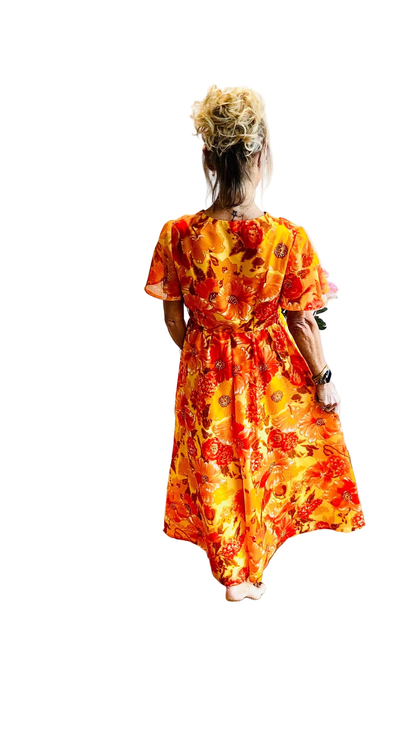Pretty Summer Bright Maxi Dress