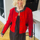 1980’s Suede Jacket with Leather Trim