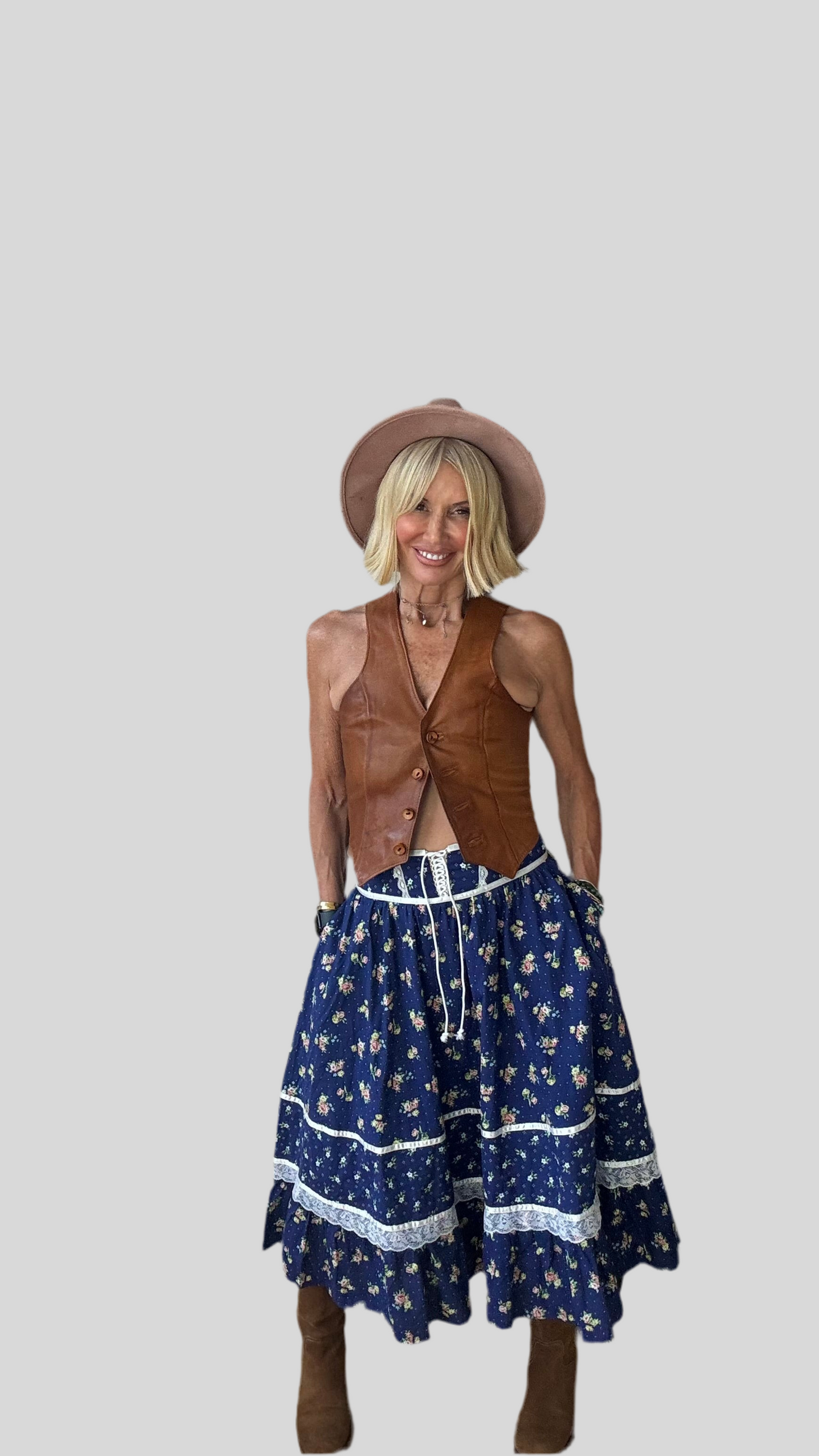 Gunne Sax Prairie Skirt