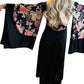 Angel Wing 1970’s Maxi Dress