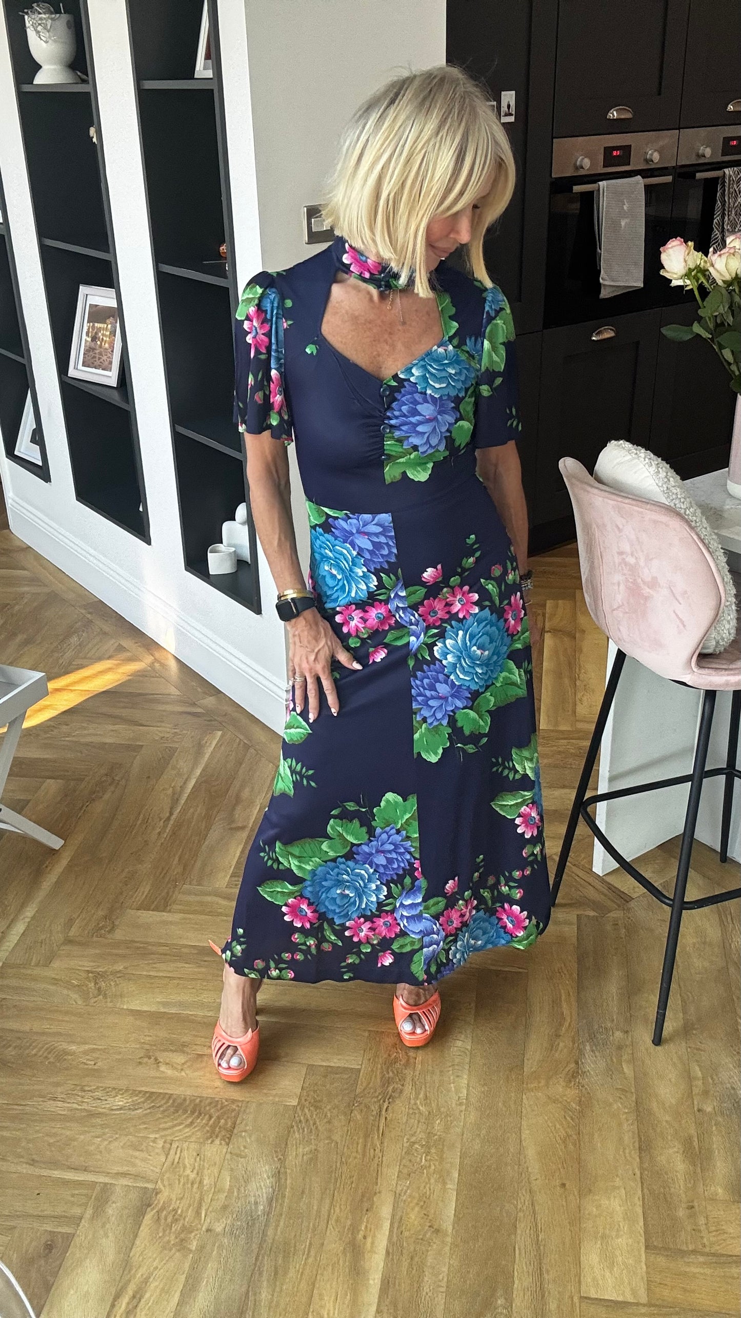Stunning Floral Maxi Dress