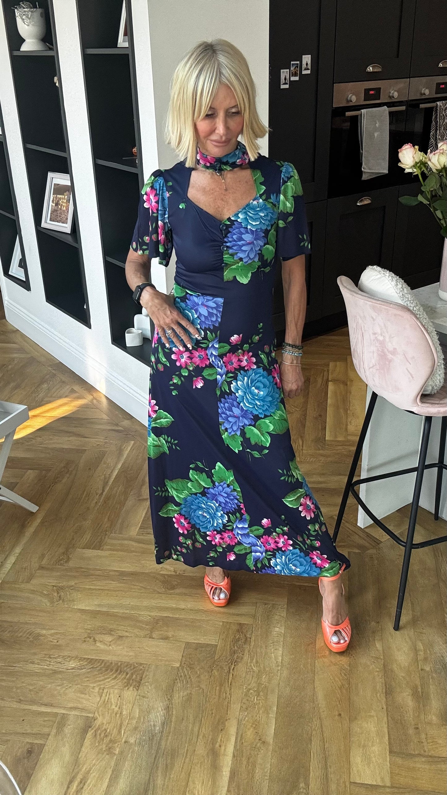 Stunning Floral Maxi Dress