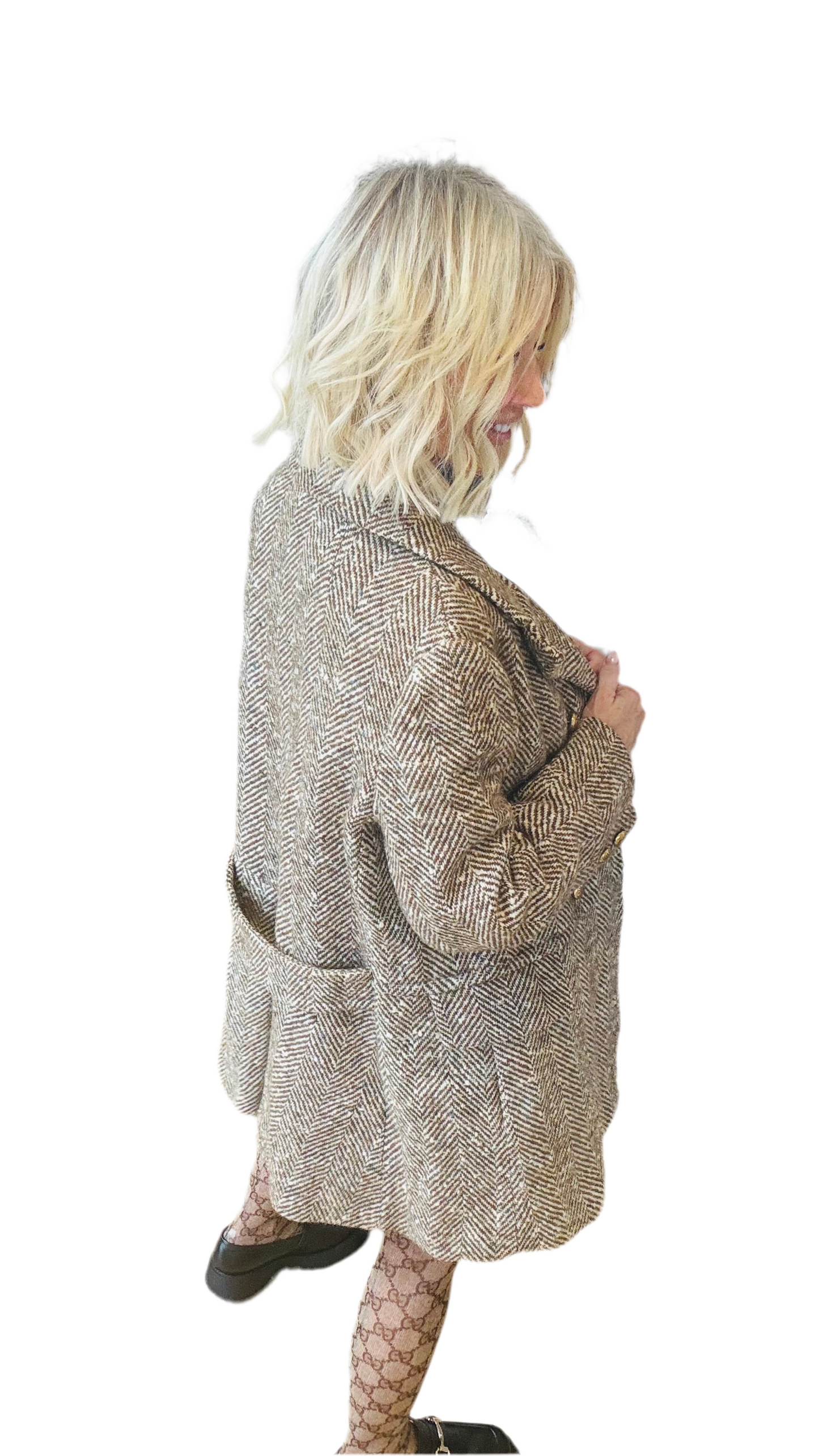 1970’s Herringbone Coat