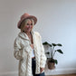 Stunning Vintage Aran Hooded Knit