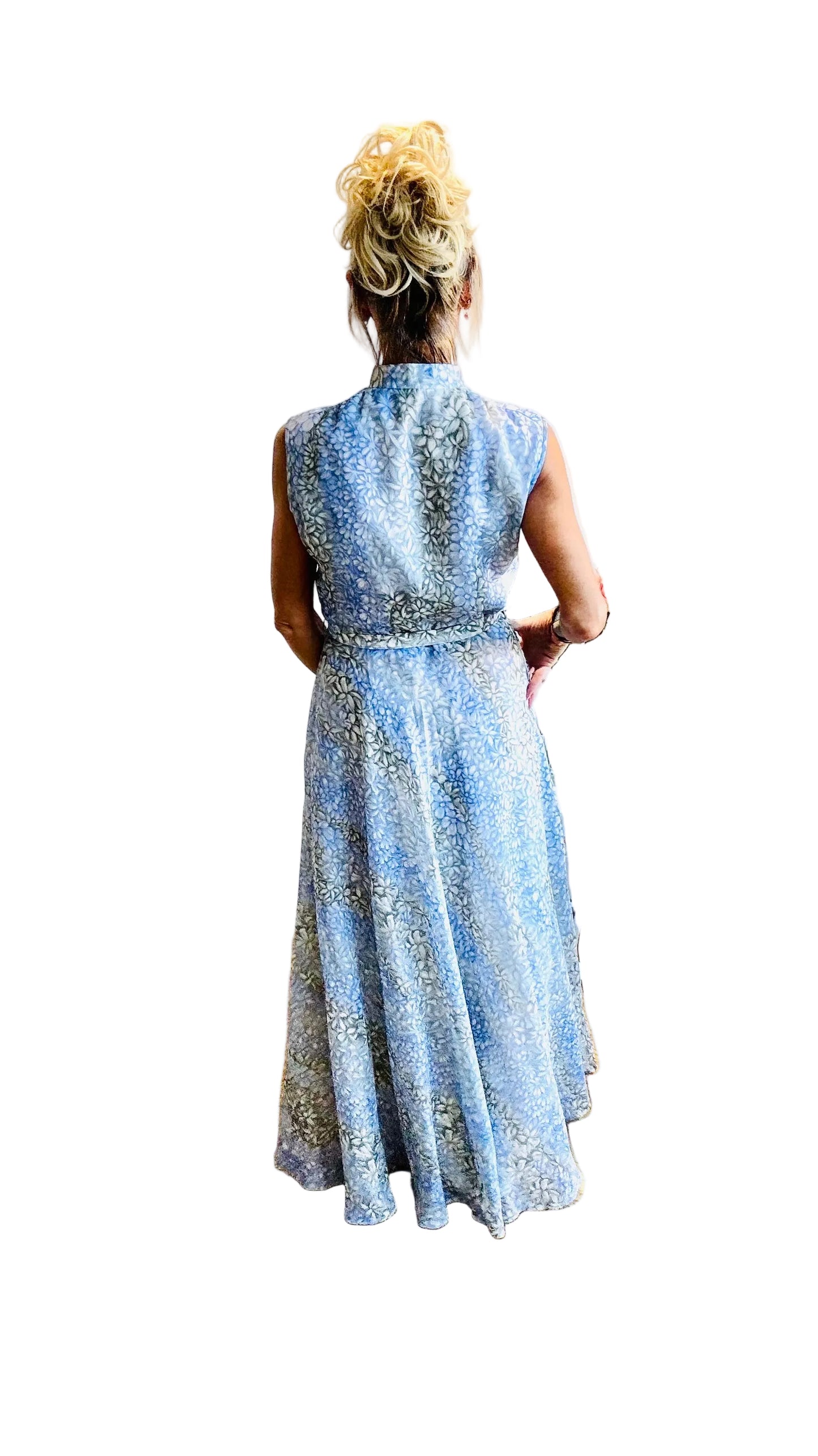Baby Blue Vintage Maxi