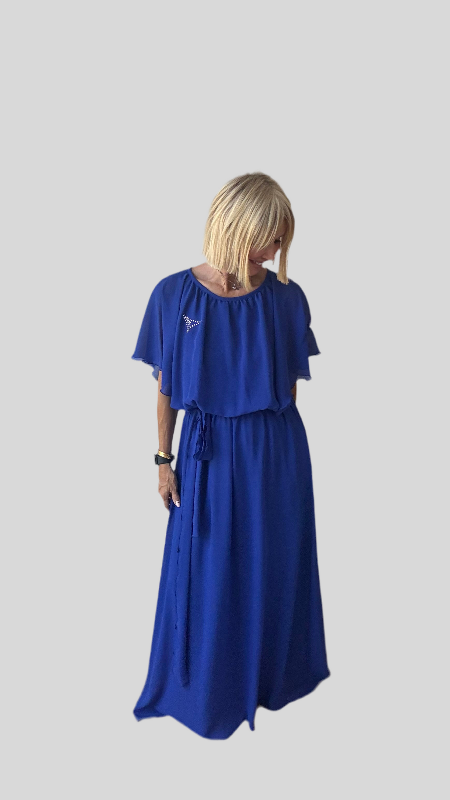 Royal Blue Maxi Dress