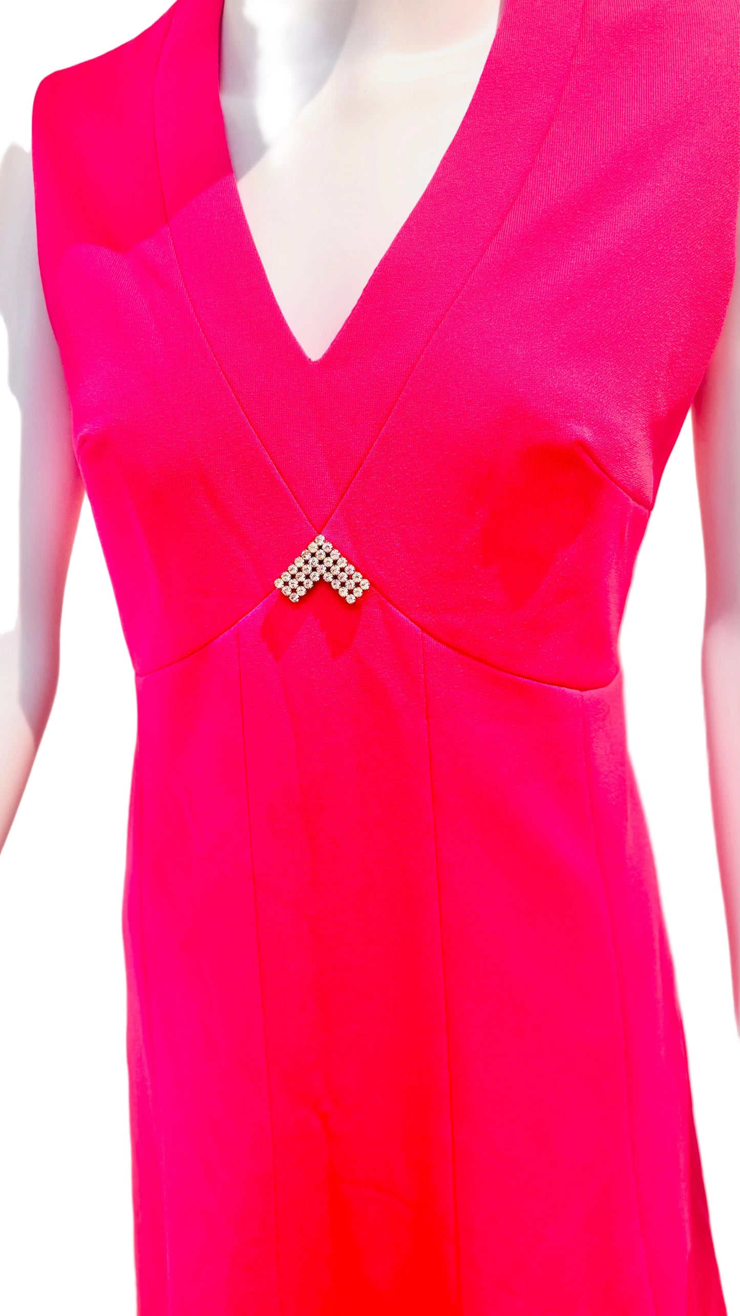 Amazing 1970’s  “Plutina” Maxi Dress