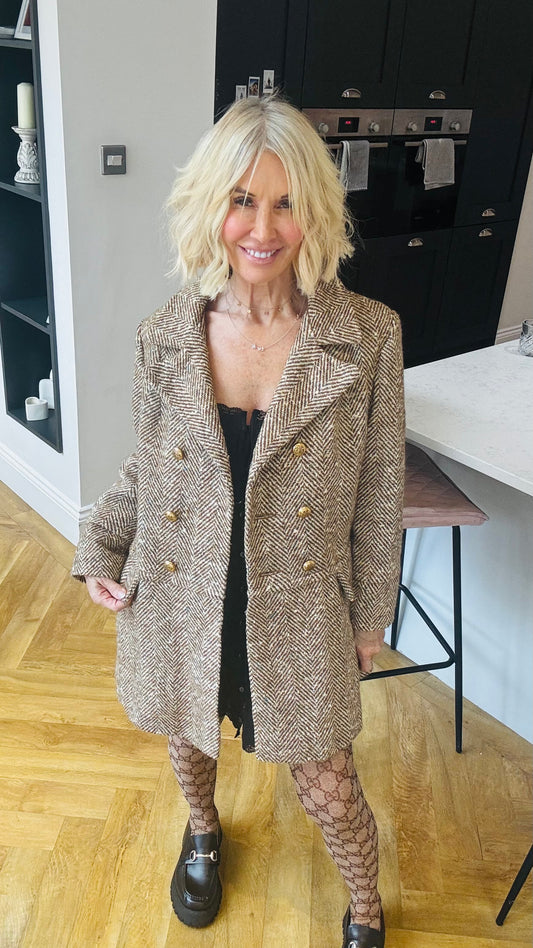 1970’s Herringbone Coat