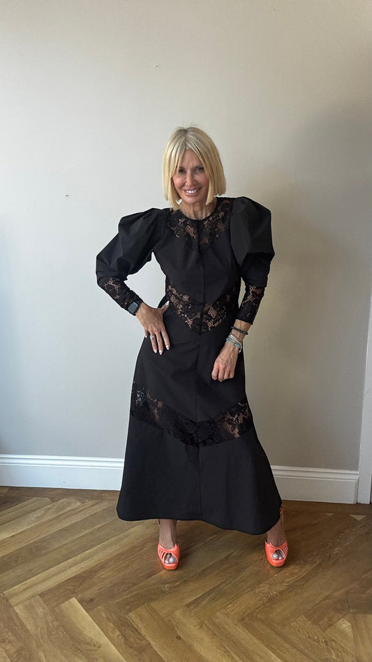 ASOS Lace Insert Dress