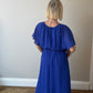 Royal Blue Maxi Dress