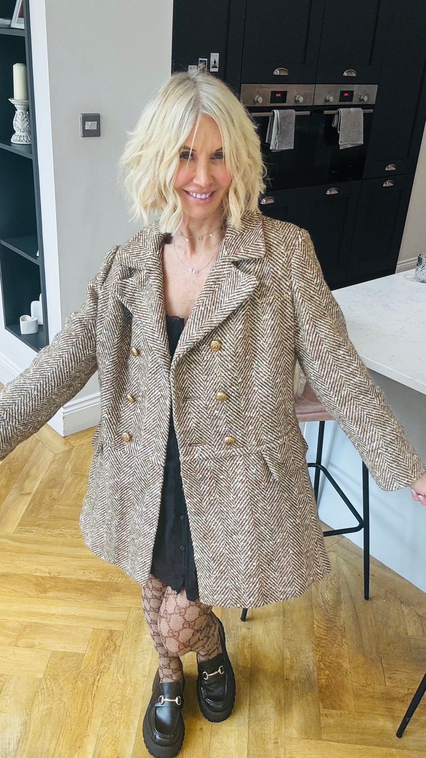 1970’s Herringbone Coat