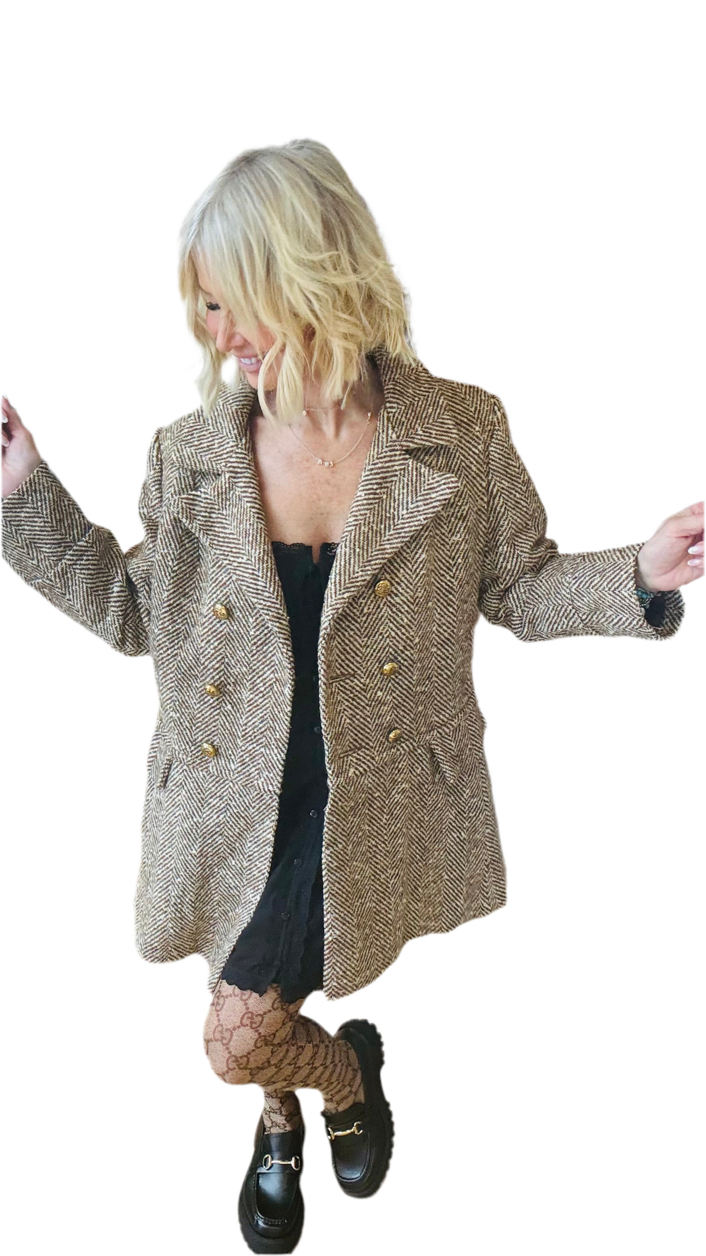 1970’s Herringbone Coat