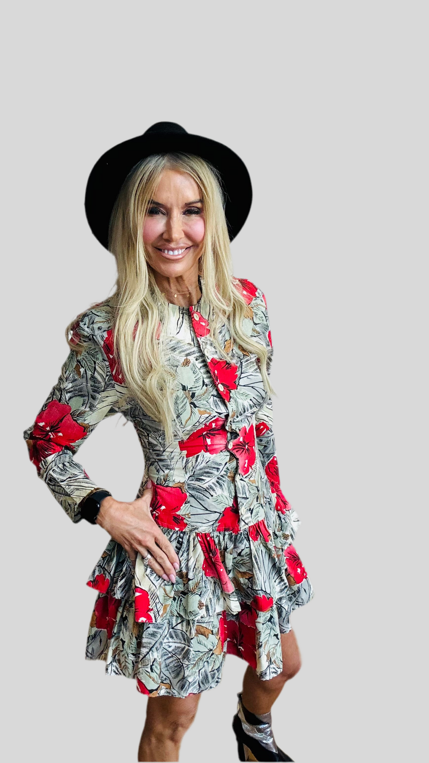 “Buyerz Too” 80’s Rah Rah Dress size 4 to size 6